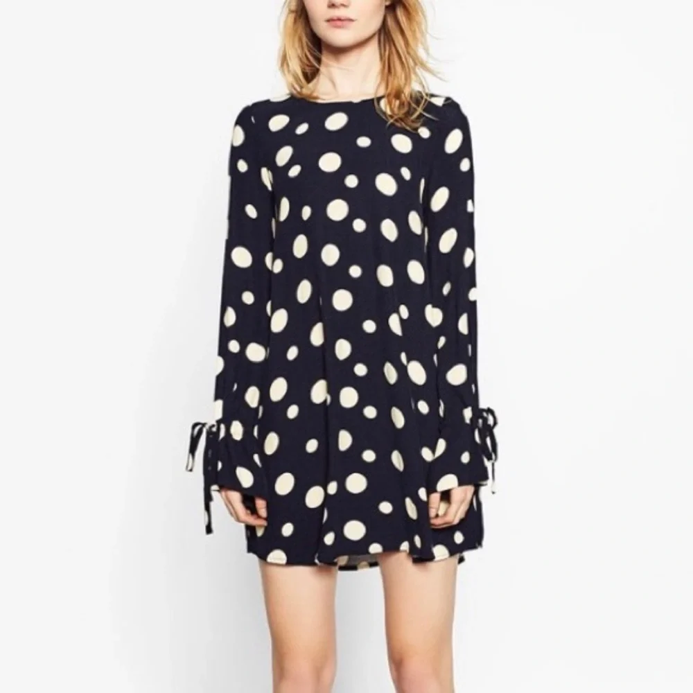 NWOT Zara Short Polkadot Dress Size Small